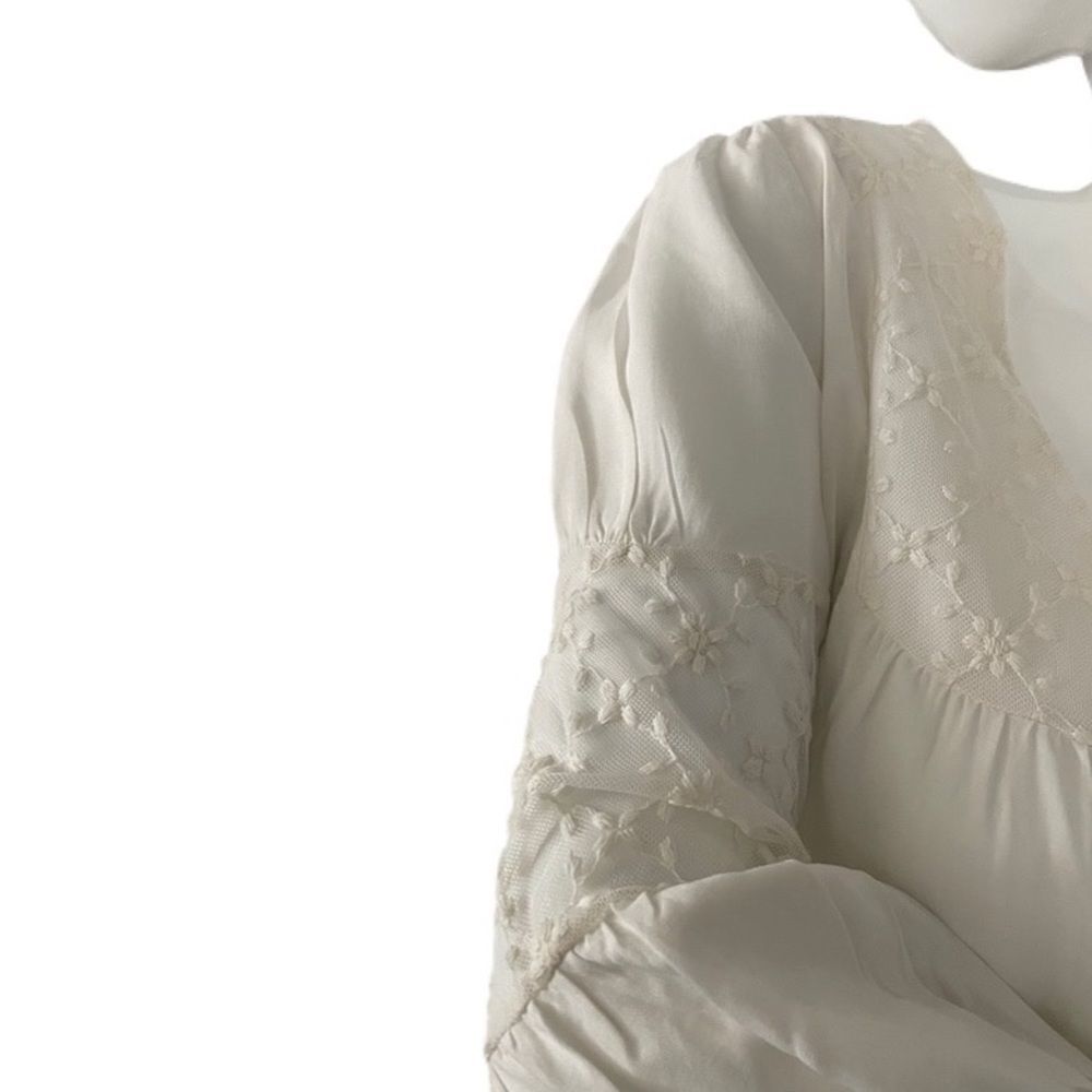 Painted Threads By Anthropologie Lace And Embroid… - image 3